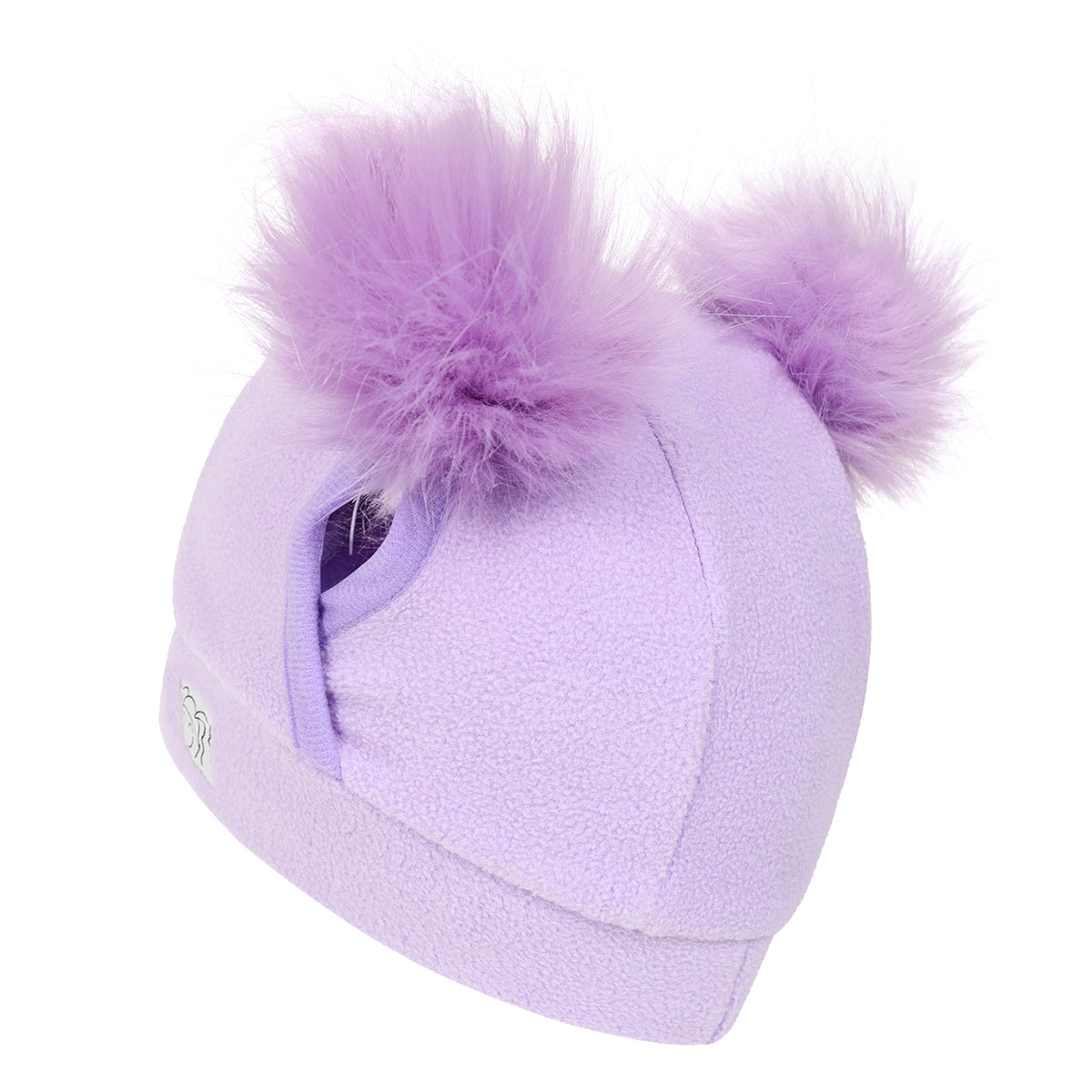 Lavender Bunches Beanie Age 3-10