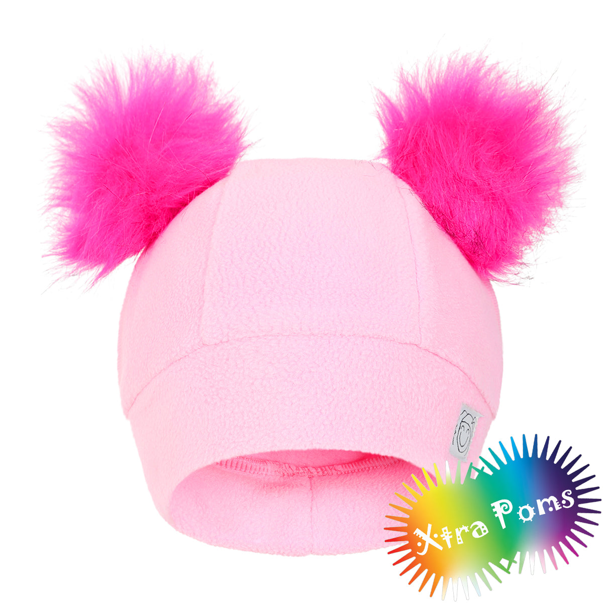 Pink Bunches Beanie Age 3-10