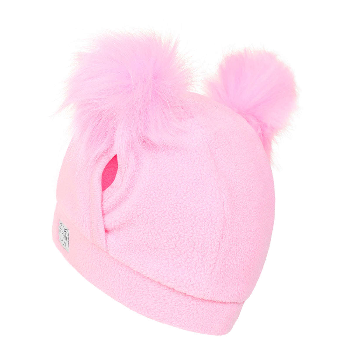 Pink Bunches Beanie Age 3-10