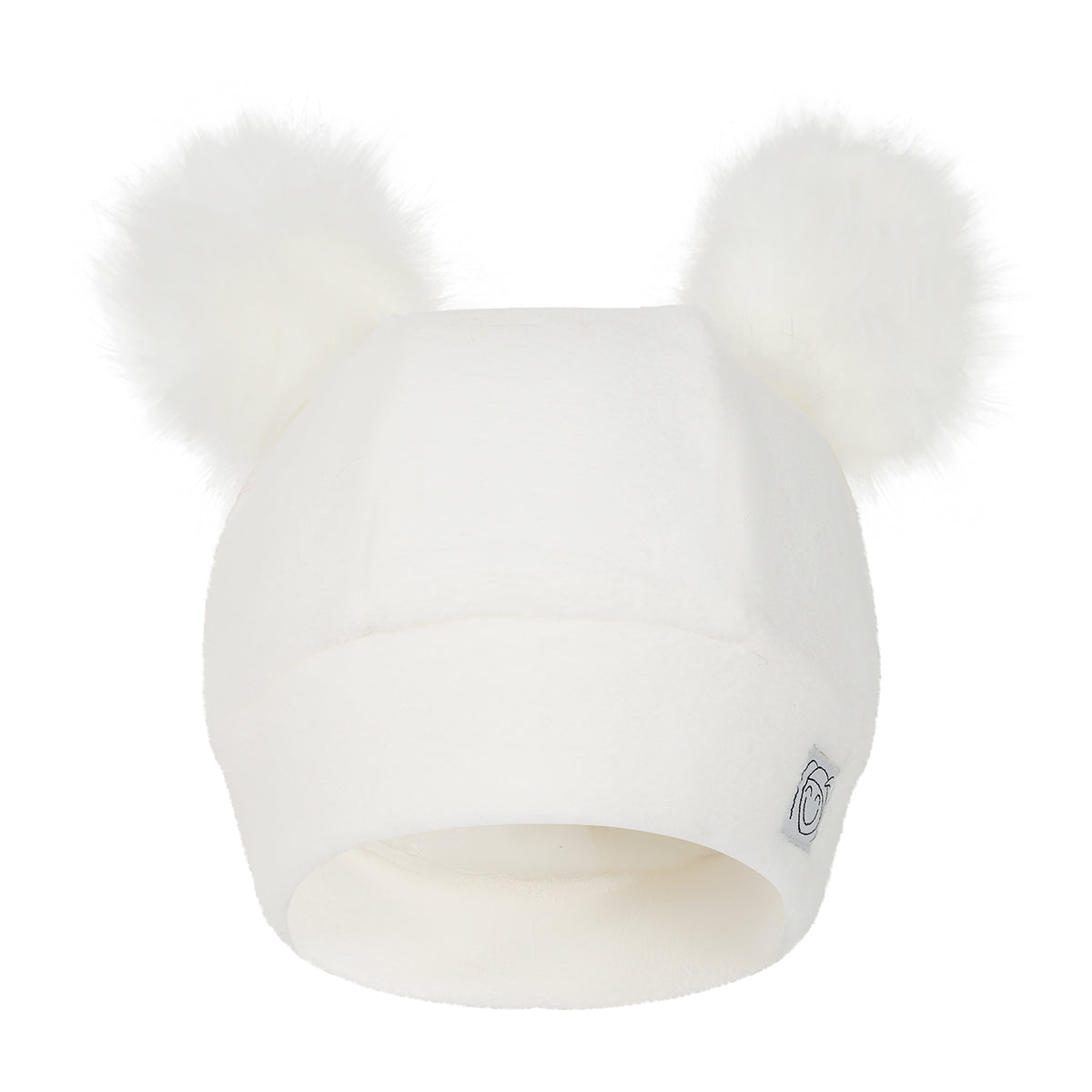 White Bunches Beanie Age 3-10